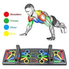 Foldable Push Up Exercise Board System image 0