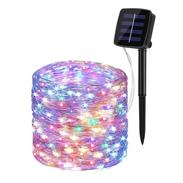 Perfect Dealz 12m 100 LED Solar Color Light Strip