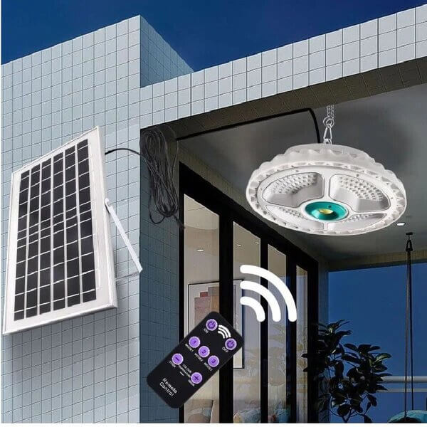 400W Solar Flying Saucer Lamp image 0