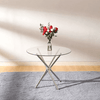 Perfect Dealz Clear View Round Glass Dining Table