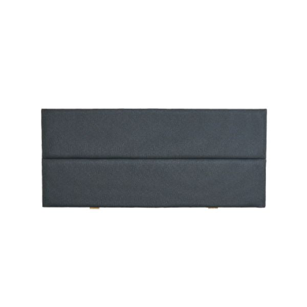 2 Panel Headboard in modern grey design, providing comfort and style for any bedroom.