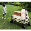 Perfect Dealz Outdoor Large Capacity Folding Wagon Truck Trolley with Tabletop