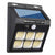 96LED Motion Sensor Solar Wall Lamp image 0