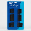 200pcs Wave Design Bobby Pin Set for Secure Hair Styling