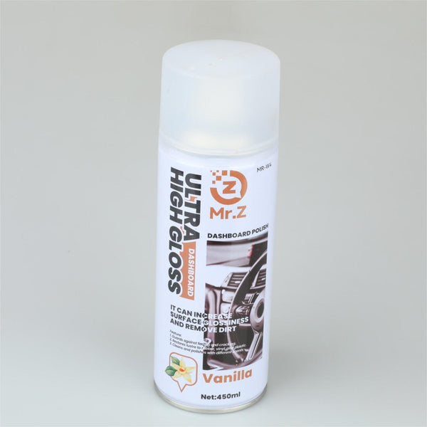 450ml High Gloss Car Dashboard Wax in a bottle for cleaning and polishing vehicle interiors.