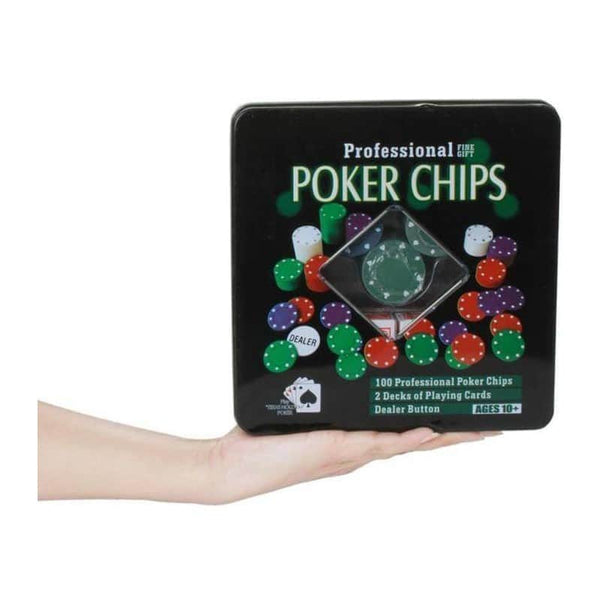 Perfect Dealz Professional Poker Chips Set 100 Pieces