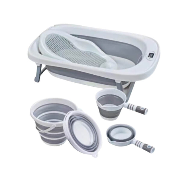 Perfect Dealz Baby Foldable Bath Tub Set