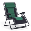 Folding Patio Recliner Chair with Adjustable Headrest image 1