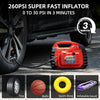 Perfect Dealz Rechargeable Portable Car Battery Starter With Air Compressor