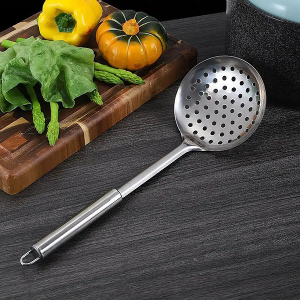 Perfect Dealz Small Stainless Steel Kitchen Skimmer Spoon