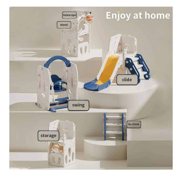 Perfect Dealz Slide and Swing Playset for Toddlers