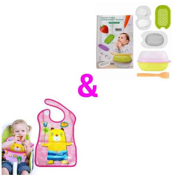 Food Maker For Baby Plus Quick Wash Bib image 0