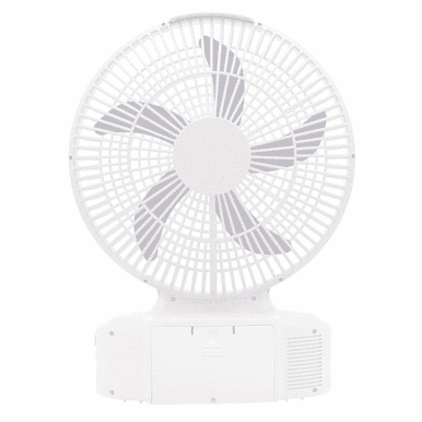 Perfect Dealz Solar-Powered Fan with Bluetooth Speaker & LED Light