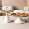Perfect Dealz Forest Wood Coffee Table Set