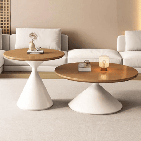 Perfect Dealz Forest Wood Coffee Table Set