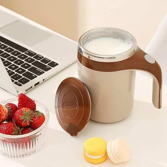 Perfect Dealz Automatic Magnetic Stirring Coffee Mug