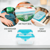 Perfect Dealz 6-Piece Airtight Stackable Fridge Storage Containers