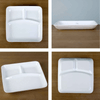 Perfect Dealz 3 Compartment Square Lunch Plate
