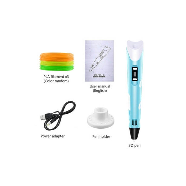 3D Printing Doodle Arts Craft Drawing USB Pen Set image 2