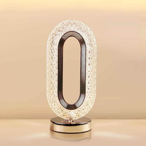 Oval Crystal Table Lamp image 4