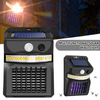UV Mosquito Killer & Outdoor Lamp with solar panel and insect attracting light.
