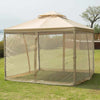 Multipurpose Full Mesh Folding Gazebo Tent image 1