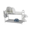 Perfect Dealz Aluminum 2 Layer Dish Rack