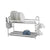 Perfect Dealz Aluminum 2 Layer Dish Rack