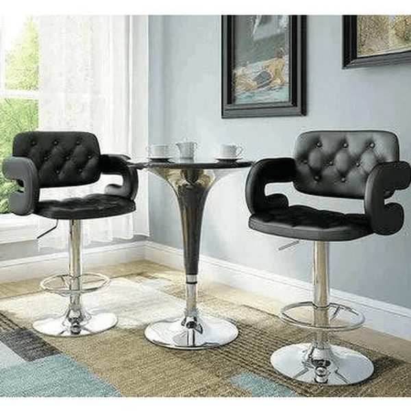 Perfect Dealz PU Leather Adjustable Bar Stool