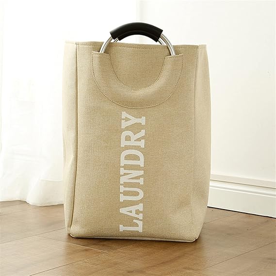 Perfect Dealz Large Laundry Basket with Aluminum Handle