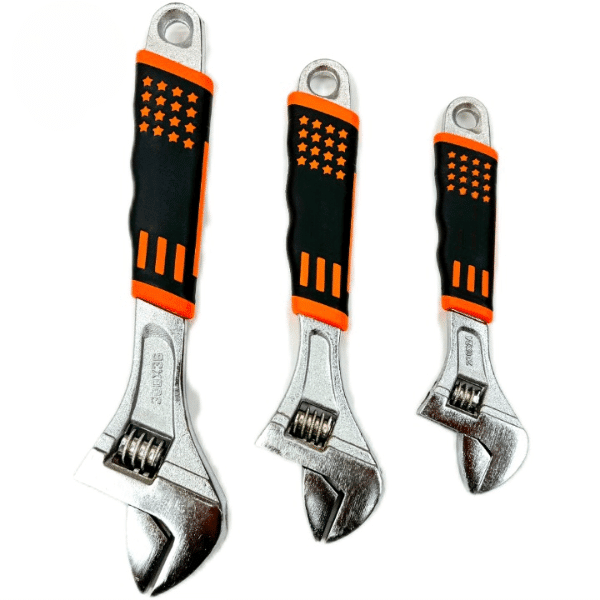 Perfect Dealz 3 Piece Adjustable Wrench Set