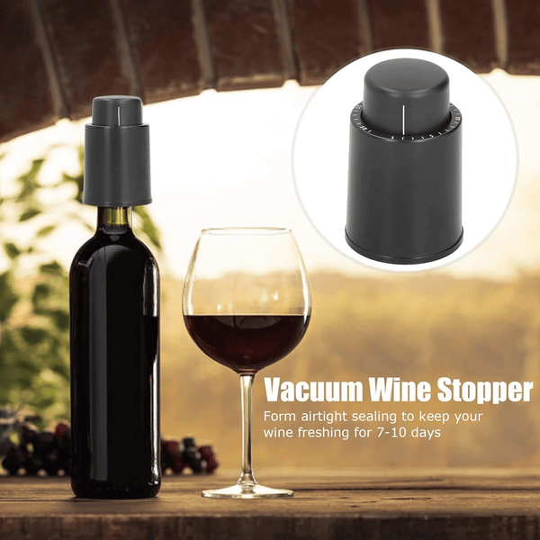 Perfect Dealz Time Scale Record Vacuum Wine Preserver