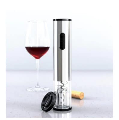 Perfect Dealz Stainless Steel Rechargeable Electric Wine Opener