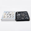 11-Piece Sewing Machine Presser Feet Kit with assorted attachments in a compact storage box.