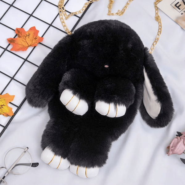 Rabbit Plush Crossbody Bag image 5
