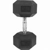 15KG Rubber Hex Dumbbell image 1