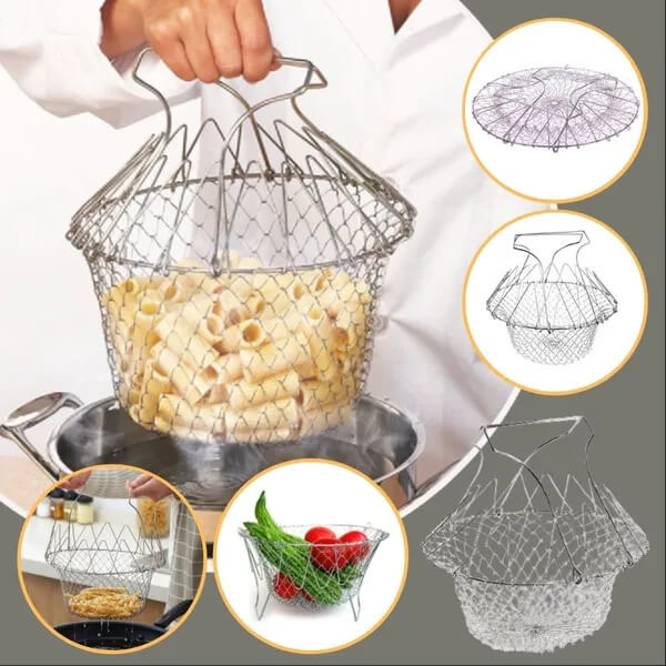 Perfect Dealz 12 in 1 Chef Basket Kitchen Tool