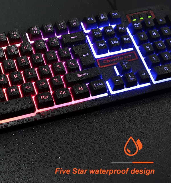 Perfect Dealz K13 Wired Professional Gaming Keyboard with Mouse