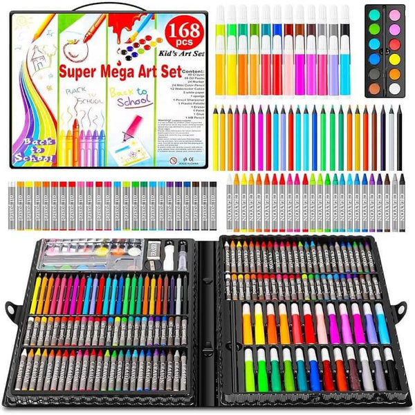 Perfect Dealz 168 Piece Creative Art Set