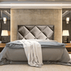 Perfect Dealz Hannah Diamond Tufted Velvet Headboard