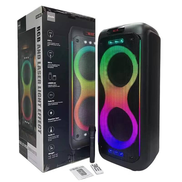 Portable RGB Colourful Lights 10 inch Wireless Speaker image 2
