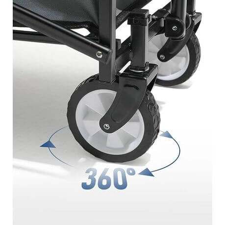 Outdoor Large Capacity Folding Wagon Truck Trolley image 2