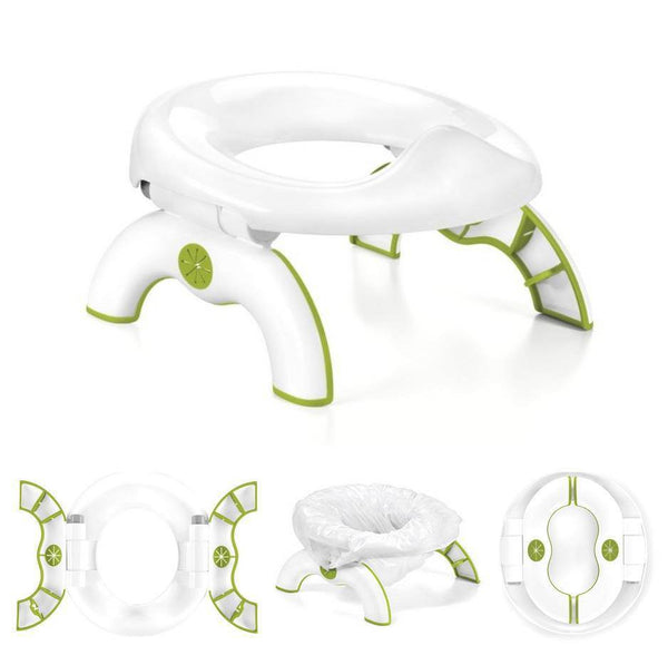 2 in 1 Go Potty for potty training, compact and versatile for toddlers at home or on the go.