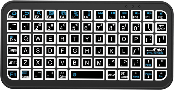 Perfect Dealz Mini Bluetooth Keyboard With Light Effect