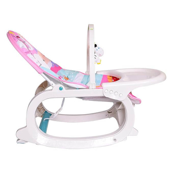 Perfect Dealz Portable Baby Rocker with Feeding Tray