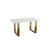 Perfect Dealz Modern Marble-Top Dining Table