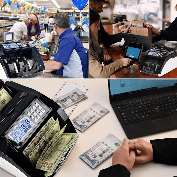 Perfect Dealz Money Counter Machine With Digital Screens