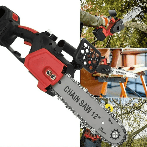 Perfect Dealz PowerMax 12-Inch Cordless Electric Chainsaw