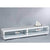 Perfect Dealz Glossy White Arched TV Stand with Glass Shelf