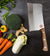Perfect Dealz Blade Chopper with Wooden Handle
